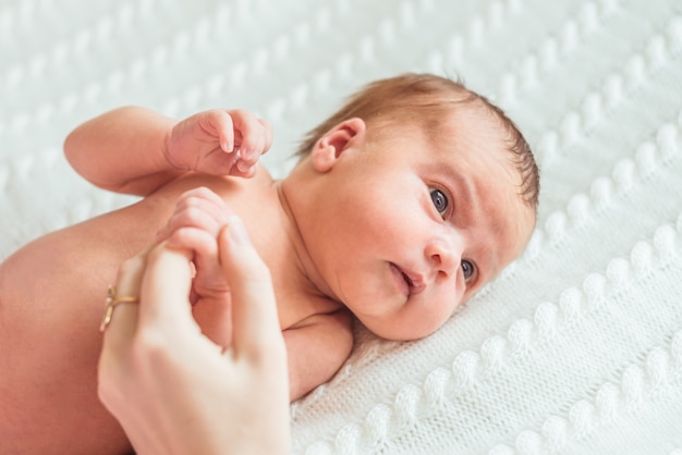 Photo newborn baby girl princess