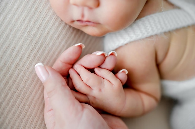 Newborn baby portrait