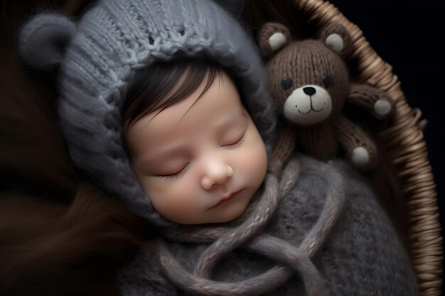 newborn baby's photo