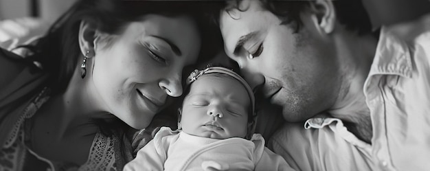 Newborn with Parents