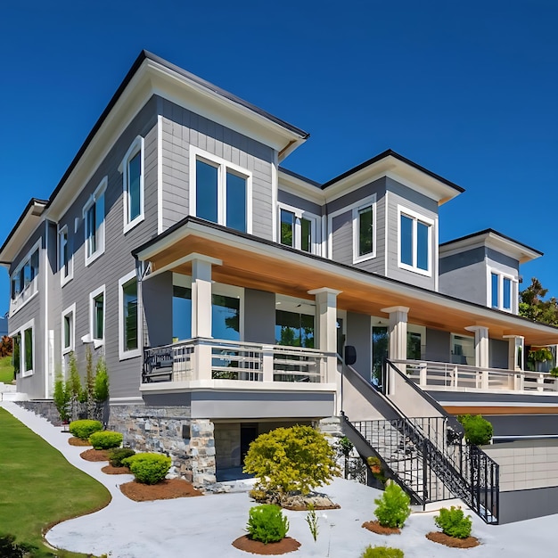 Newly Constructed Modern Home