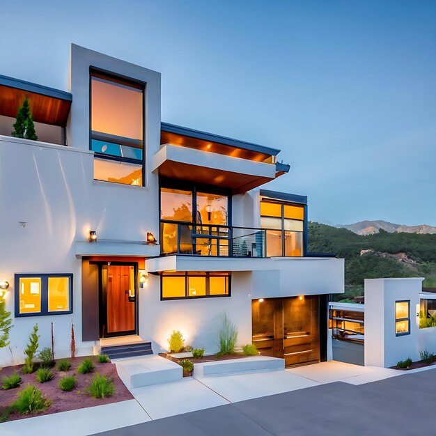 Newly Constructed Modern Home