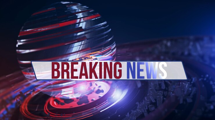 Photo news broadcast background, breaking news