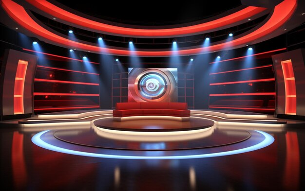 뉴스 세트 방송 디자인 국제 무대 세트 디자인 TV 세트 디자인 TV 디자인