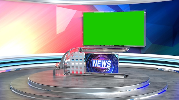 News Studio, Backdrop For TV Shows 