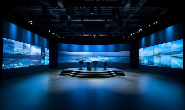 news studio set news virtual studio news studio tv news studio newscast studio tv studio news stage