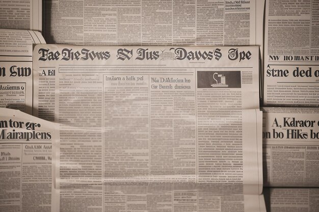 Newspaper background concept