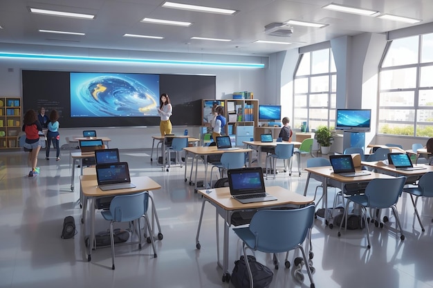 NextGen Classroom Management Software Streamlining Learning in Futuristic Classrooms