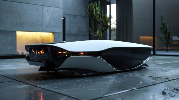 Photo nextgen gaming console unveiling a futuristic revolution in gaming innovation