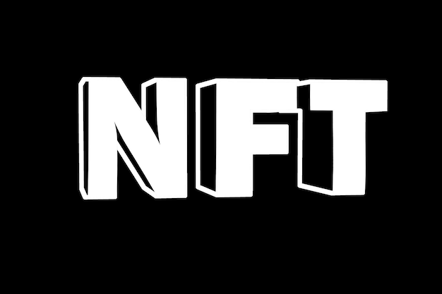 NFT-letters in 3D-effect.