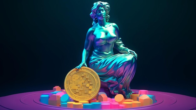 NFT non fungible tokens crypto art AI generated