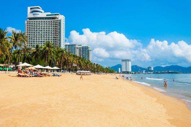 Nha Trang city beach Vietnam