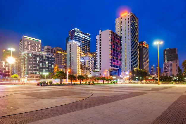 Nha trang city skyline vietnam