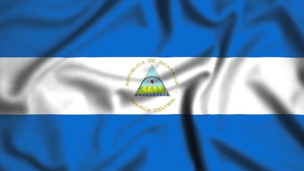 Photo nicaragua flag