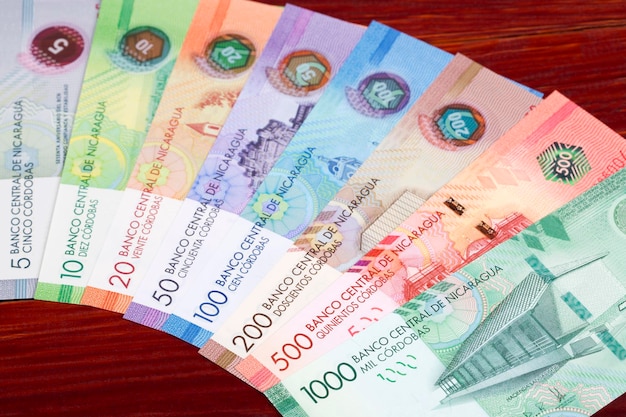 Nicaraguan geld een bedrijfsachtergrond