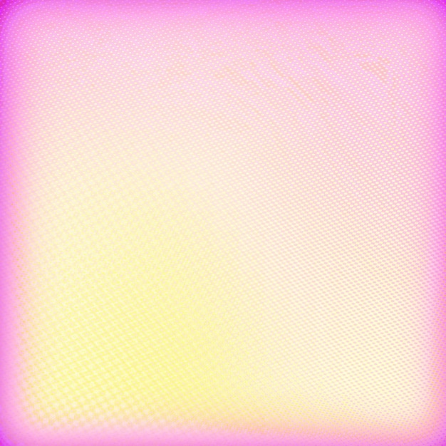 Красивый светло-розовый и желтый градиентный квадратный фон