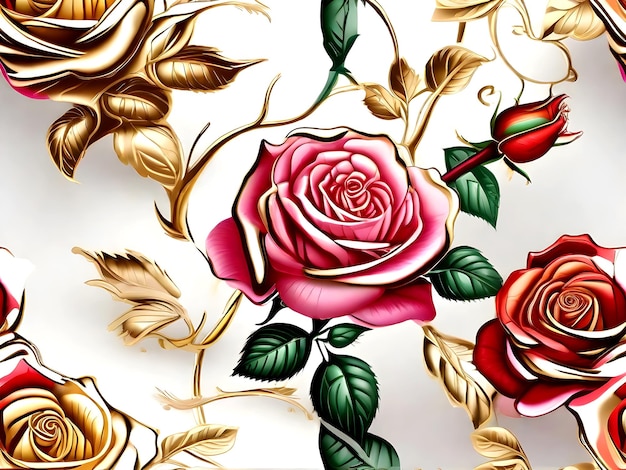 nice rose flower background