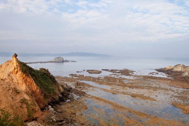 Nice seascape at low tide