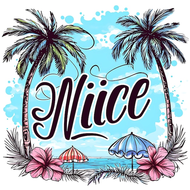 Nice Text With Playful and Whimsical Hand Drawn Typography D Watercolor Lanscape Arts Collection