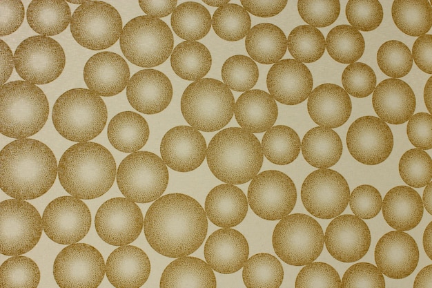 Nice texture from many light yellow circles