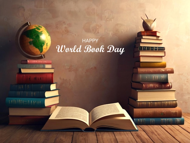 Nice world book day background