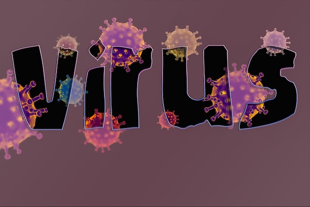 Foto nieuw coronavirus 2019ncov pandemie medisch gezondheidsrisico virologieconcept