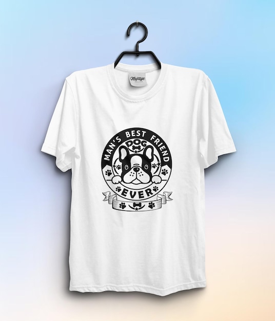 Nieuw honden T-shirt ontwerp bundel