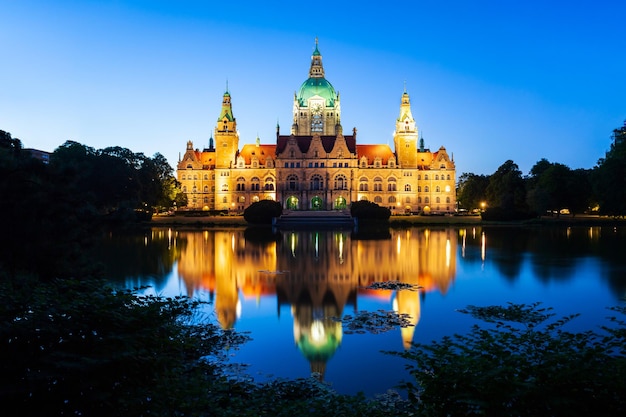 Nieuw stadhuis in Hannover