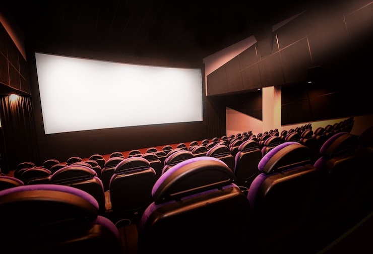 Foto nieuwe bioscoopzaal