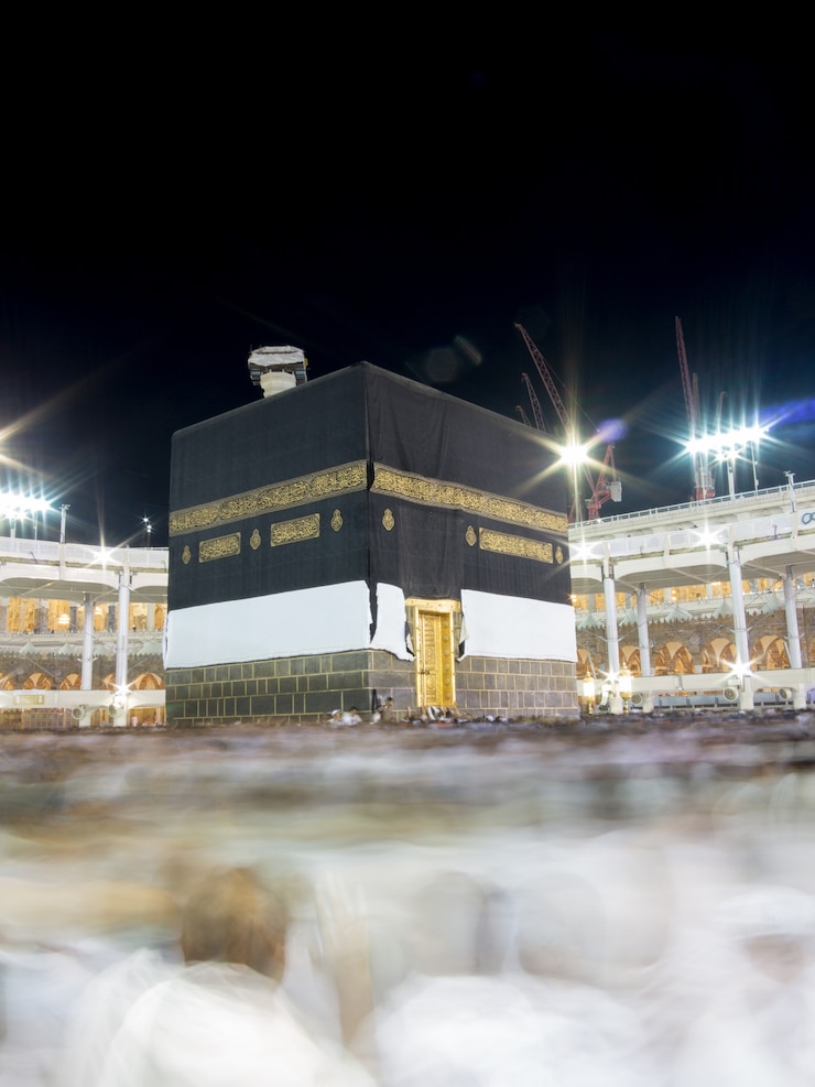 Nieuwe foto&#39;s van Kaaba in Mekka na restauratie
