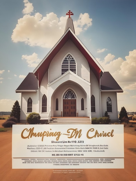 Foto nieuwe toptrending church_flyer