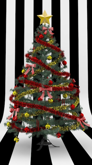 nieuwjaarsattributen op een witte achtergrond met een tak van een kerstboom