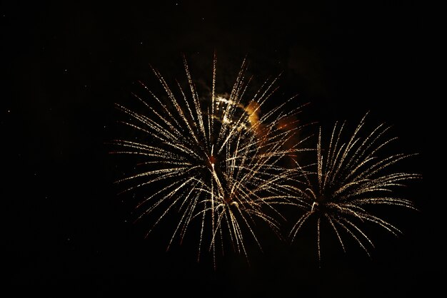 Nieuwjaarsviering vuurwerk voor de vierde juli