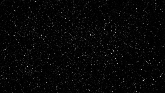 Photo night black starry sky horizontal background 3d illustration of infinite universe