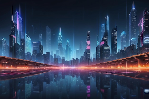 night city background cyber city background