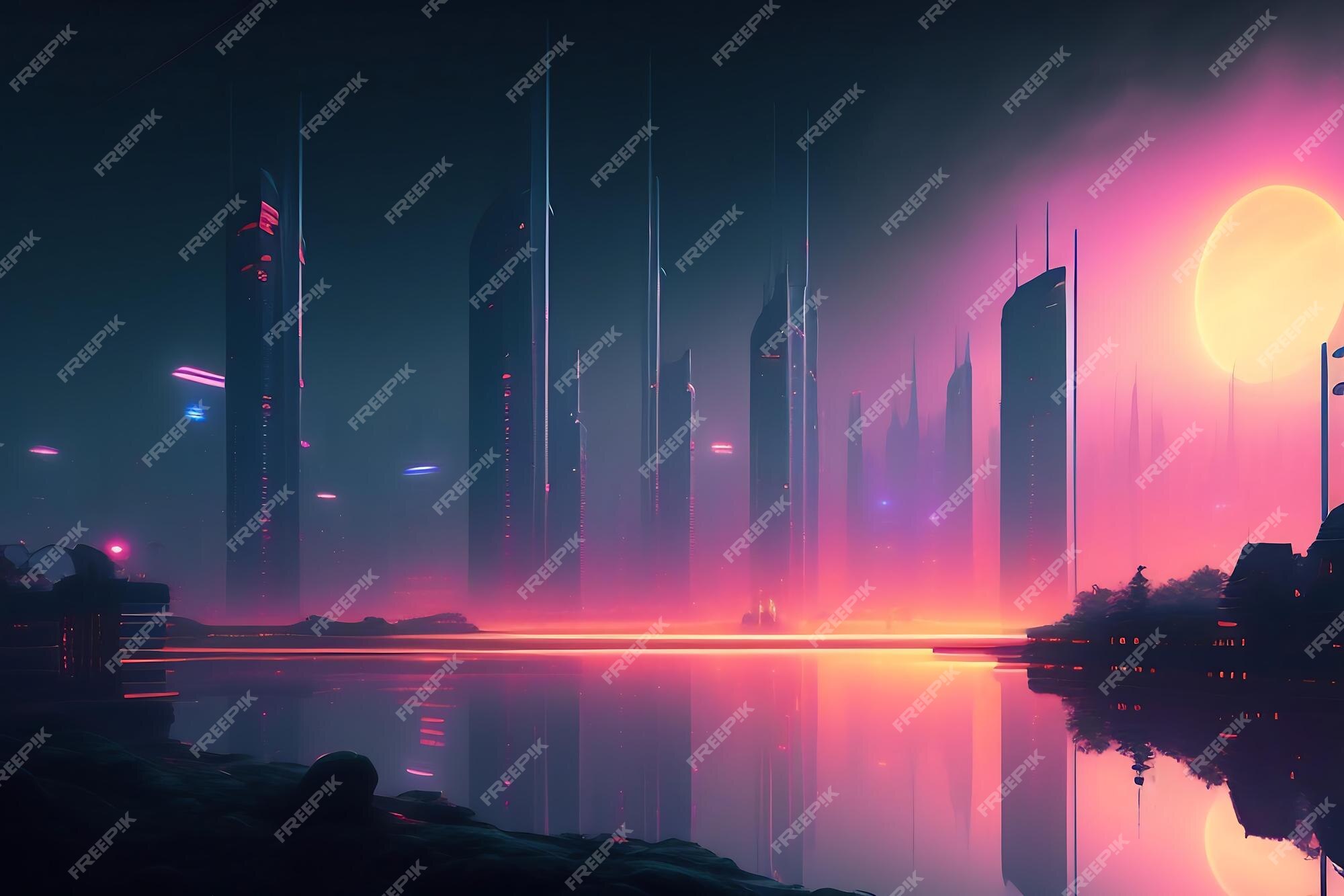 Page 100  Cyberpunk Landscape Images - Free Download on Freepik