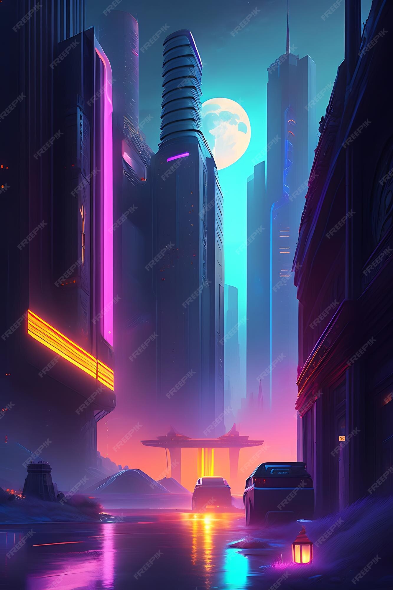 Page 100  Cyberpunk Landscape Images - Free Download on Freepik