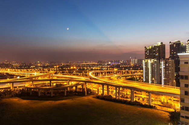 Night overpass