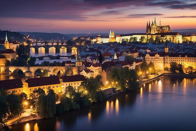 Night Prague