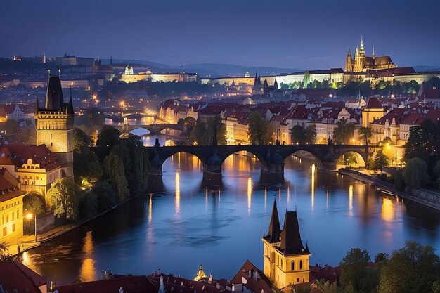 Night Prague