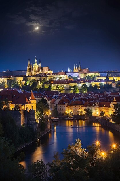 Night Prague