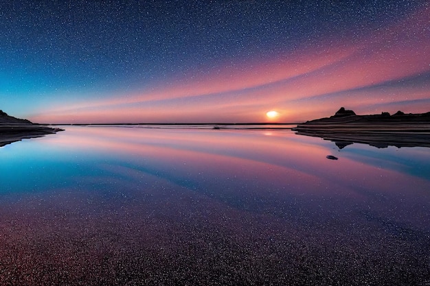 夜空の背景