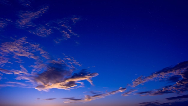 夜空 夕日 景色 自然の背景