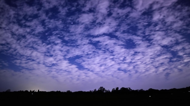 ночное небо закат пейзаж природа фон