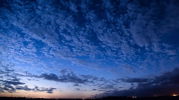 夜空 夕日 景色 自然の背景