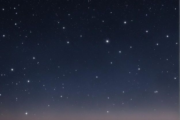 写真 星が美しく輝く夜空