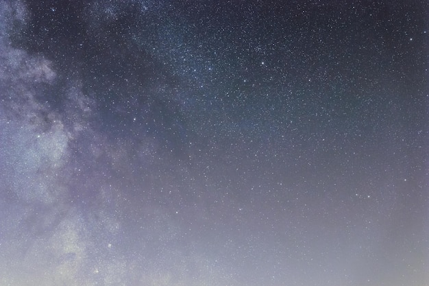 Night sky with shiny stars, Milky Way galaxy