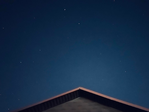 星の背景を持つ夜空