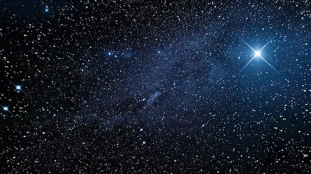 夜空,背景有星星和燈光