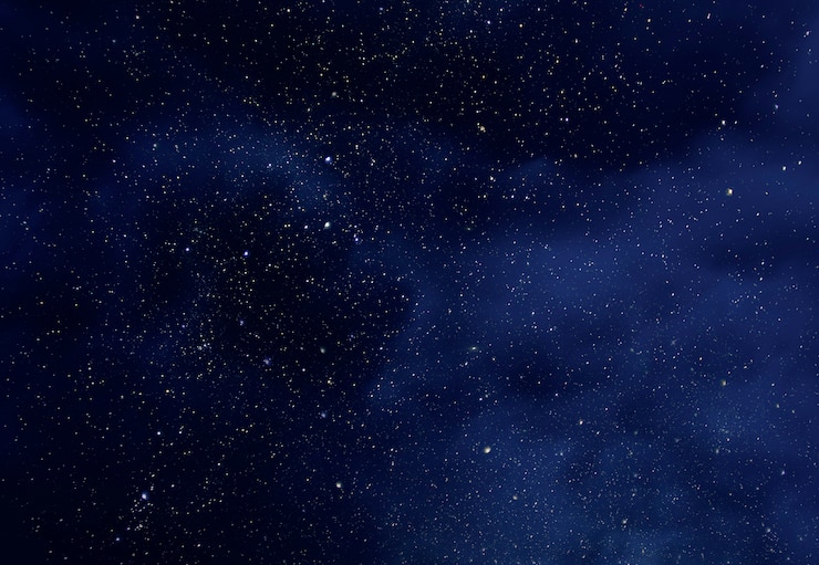 Photo 星と柔らかい天の川宇宙のある夜空